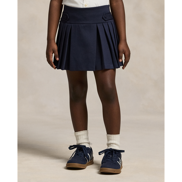 Girls 2-6x Pleated Ponte Skort 4