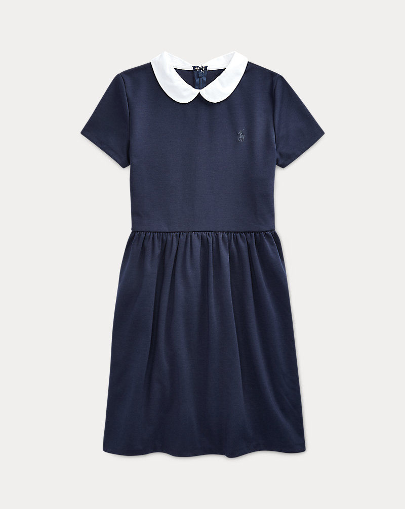 Ponte Fit-and-Flare Dress Girls 7-16 1