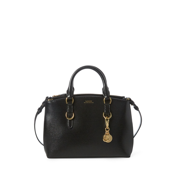 Ralph lauren saffiano best sale satchel