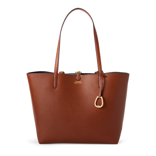 Faux-Leather Reversible Tote Lauren 1