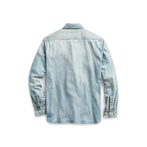 RRL Indigo Denim Workshirt 3