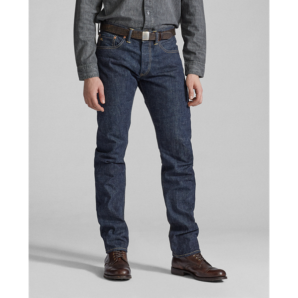 Low Straight Once-Washed Selvedge Jean RRL 1