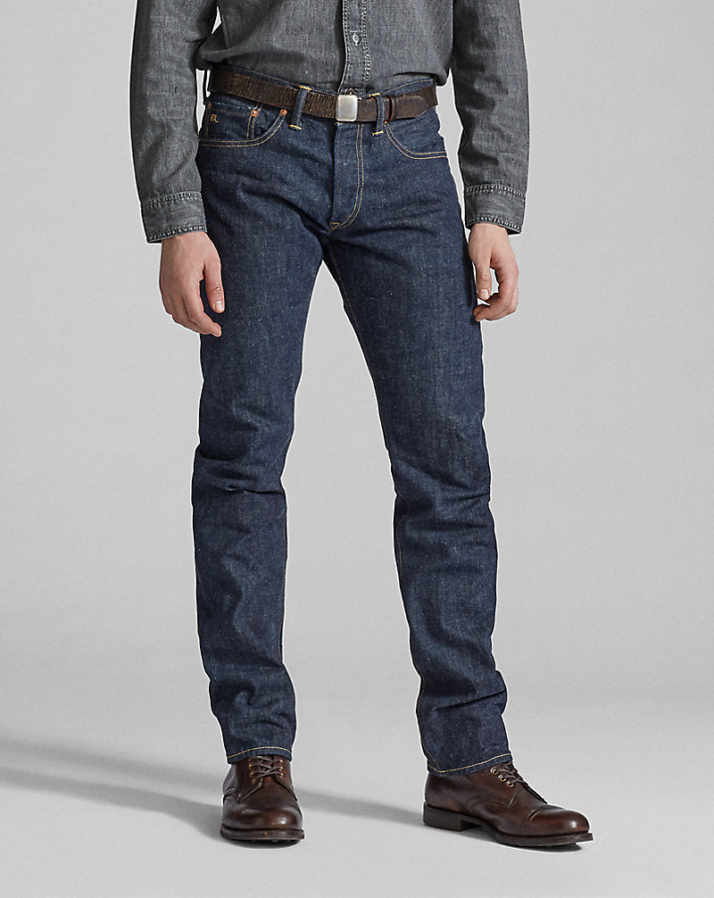 Low Straight Once-Washed Selvedge Jean RRL 1