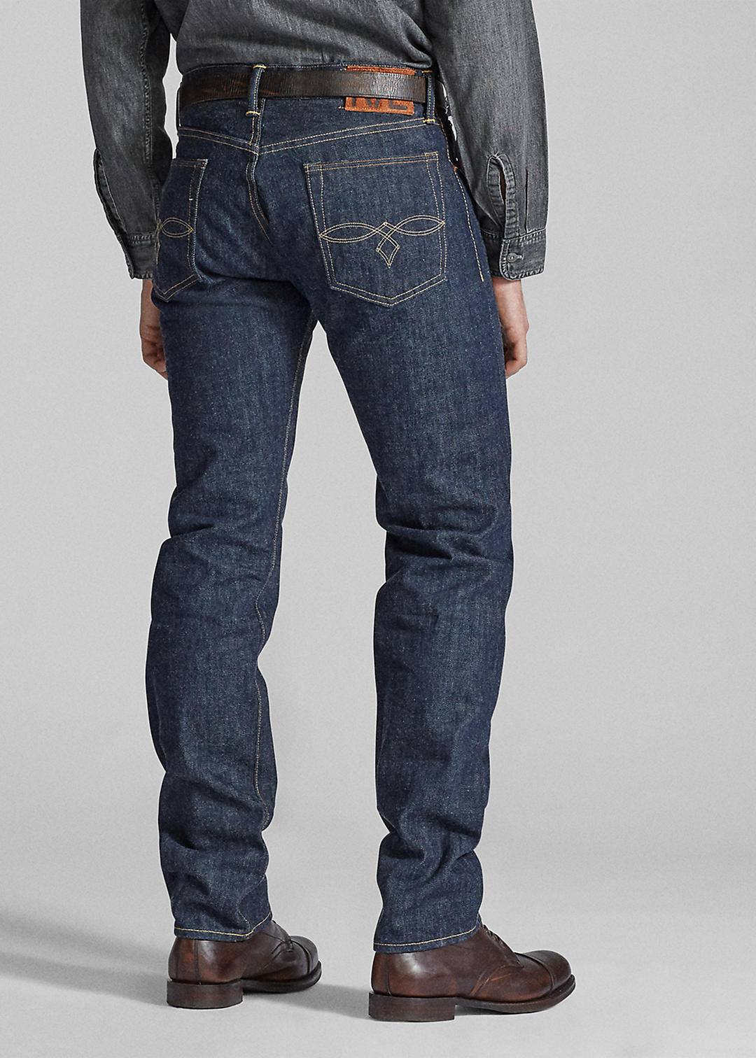 RRL Low Straight Once-Washed Selvedge Jean 5