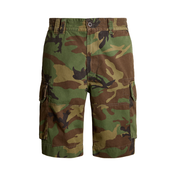 10.5-Inch Relaxed Fit Camo Cargo Short