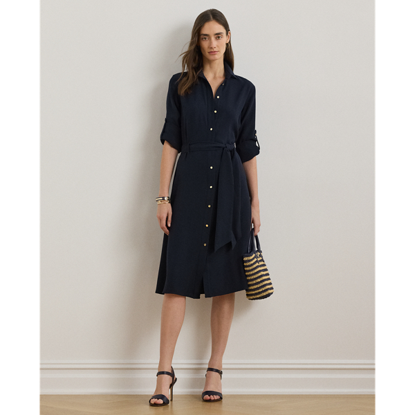 Fit-and-Flare Shirtdress