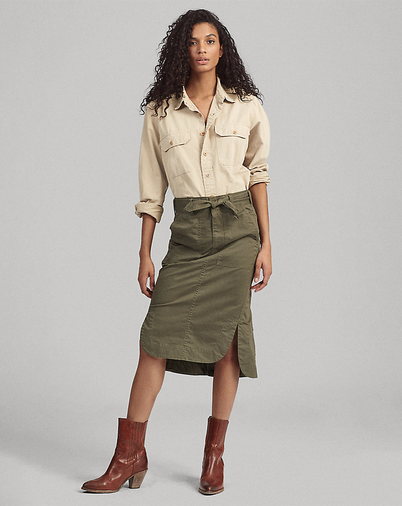 Cargo Twill Skirt Polo Ralph Lauren 1