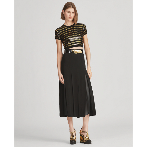 Wess Pleated Skirt Ralph Lauren Collection 1