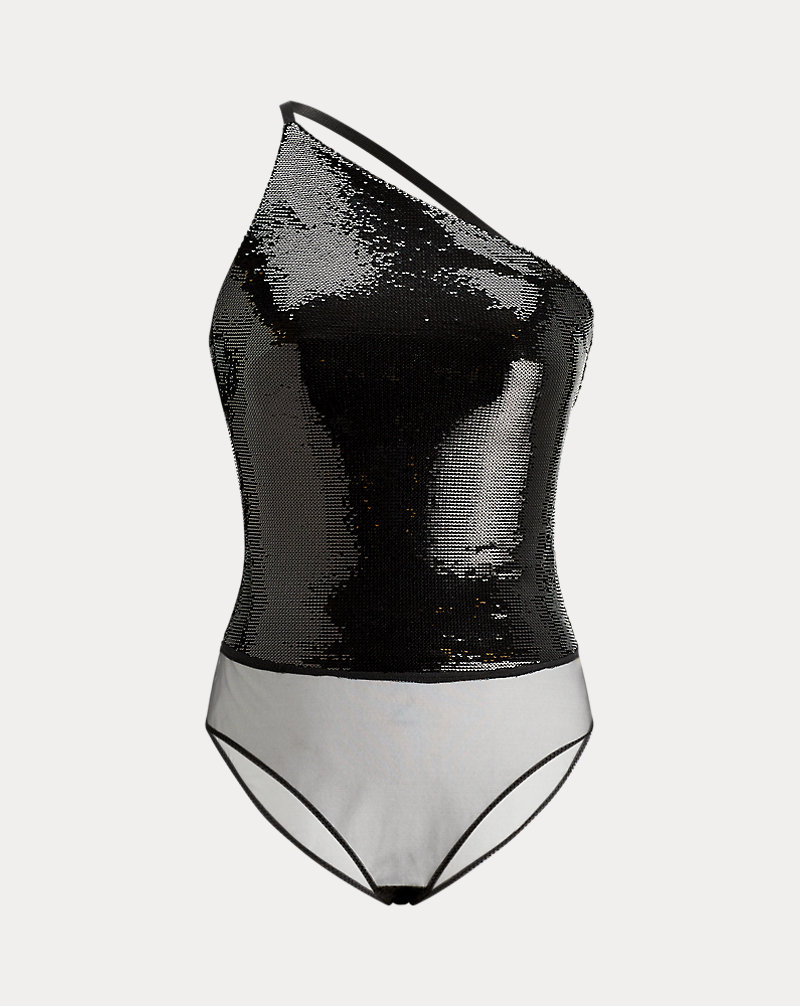 Austine Sequined Bodysuit Ralph Lauren Collection 1
