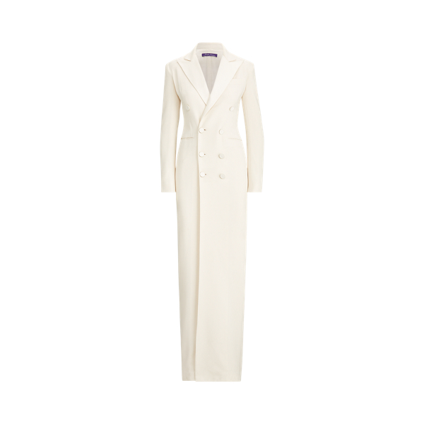 Kristian Silk Tuxedo Dress