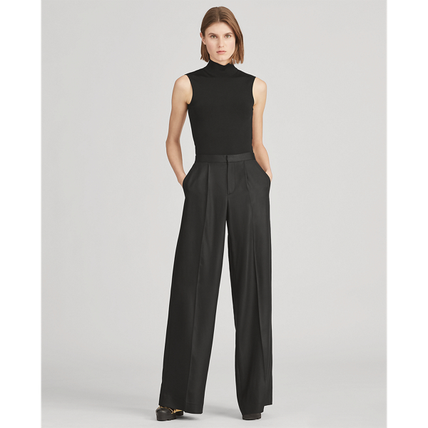 Micah Wide-Leg Trouser for Women | Ralph Lauren® UK