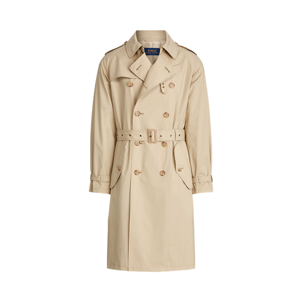 Stretch Cotton Trench Coat | Ralph Lauren