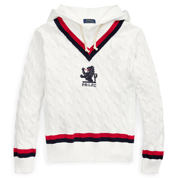 Ralph lauren hooded top cricket sweater