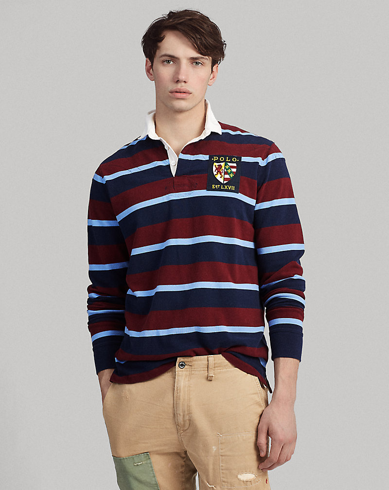 Classic Fit Cotton Mesh Rugby Polo Ralph Lauren 1