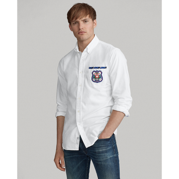 Custom Fit Oxford Shirt Polo Ralph Lauren 1