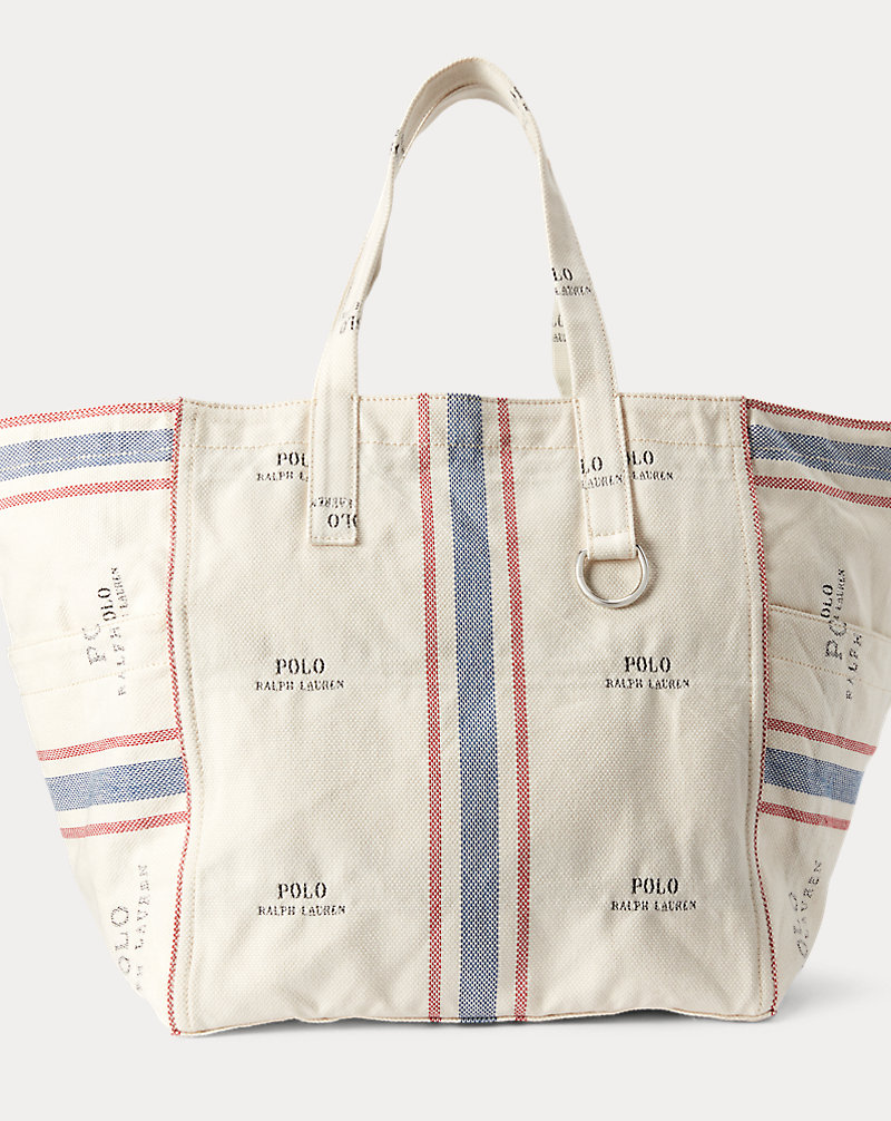 Polo Laundry-Stripe Tote Bag Polo Ralph Lauren 1