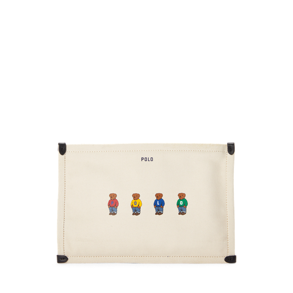 Polo Bear Zip Pouch for Women | Ralph Lauren® UK