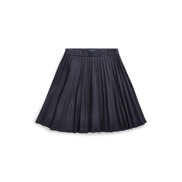 Pleated Wool Skirt