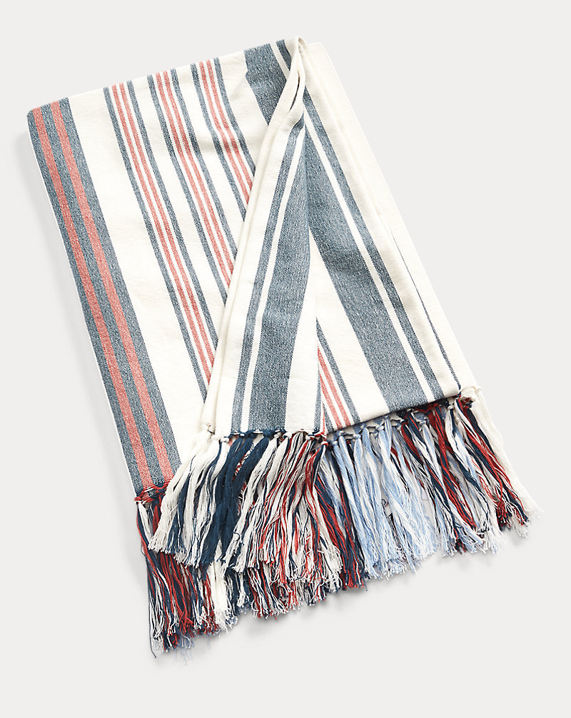 Sausalito Stripe Throw Blanket Polo Ralph Lauren Home 1