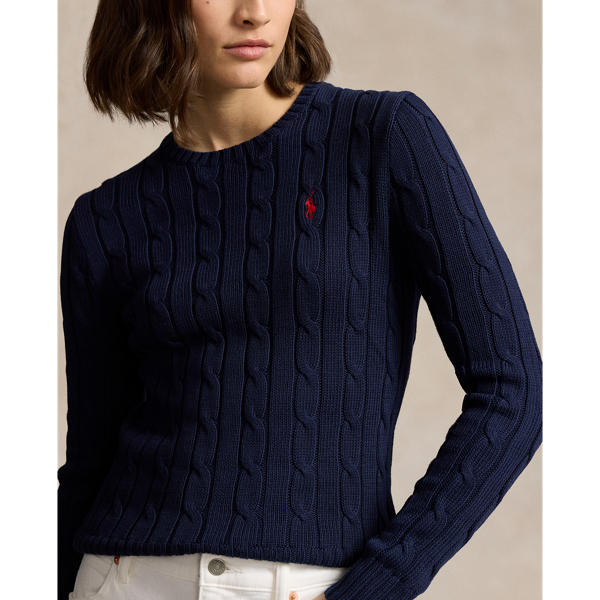 Polo Ralph Lauren Slim Fit Cable-Knit Jumper 6