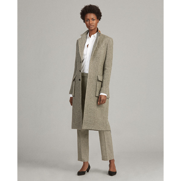 Herringbone Wool-Blend Coat Polo Ralph Lauren 1