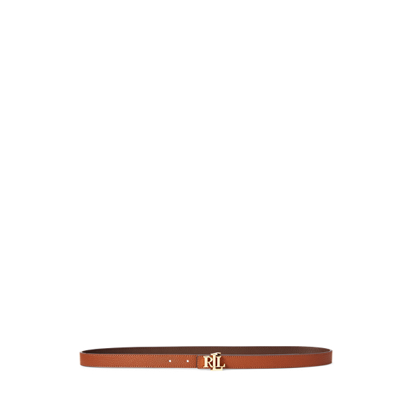 Logo Reversible Leather Belt