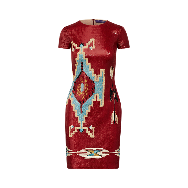 Embellished Cady Dress Ralph Lauren Collection 1