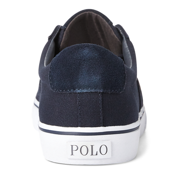 Polo ralph lauren sales sayer canvas trainer