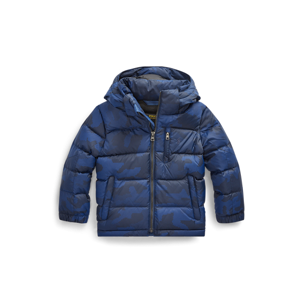 Hooded Camo Down Jacket BOYS 1.5-6 YEARS 1