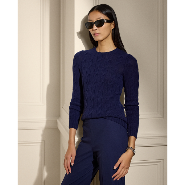 Cable-Knit Cashmere Sweater