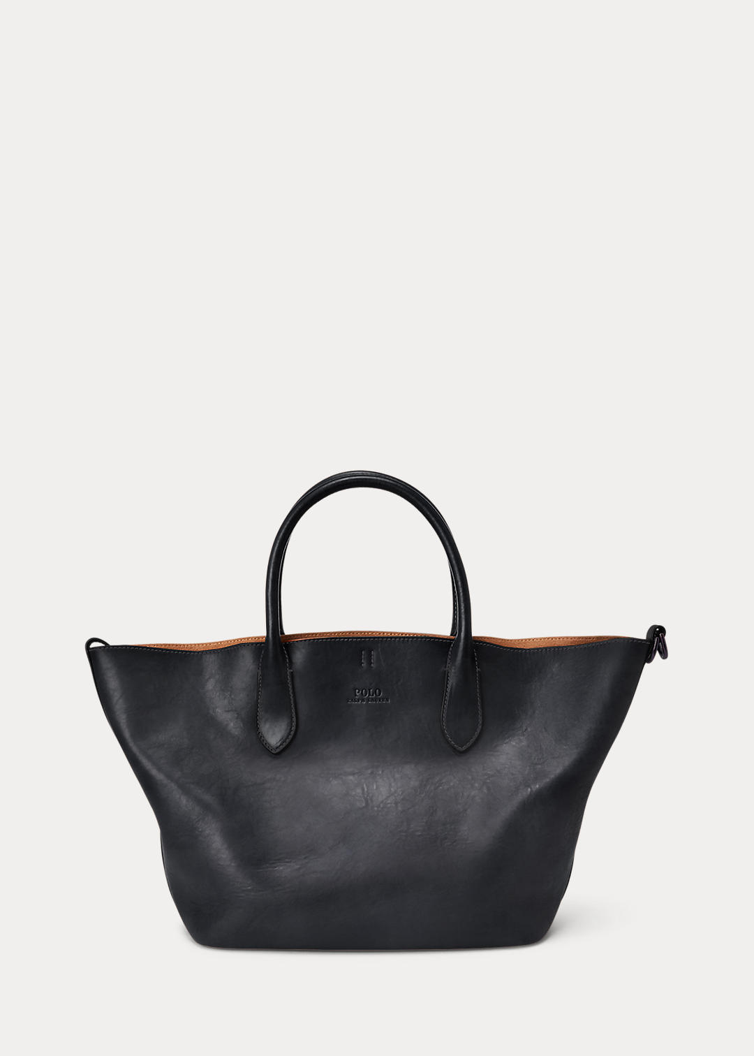 Leather Medium Bellport Tote | Ralph Lauren