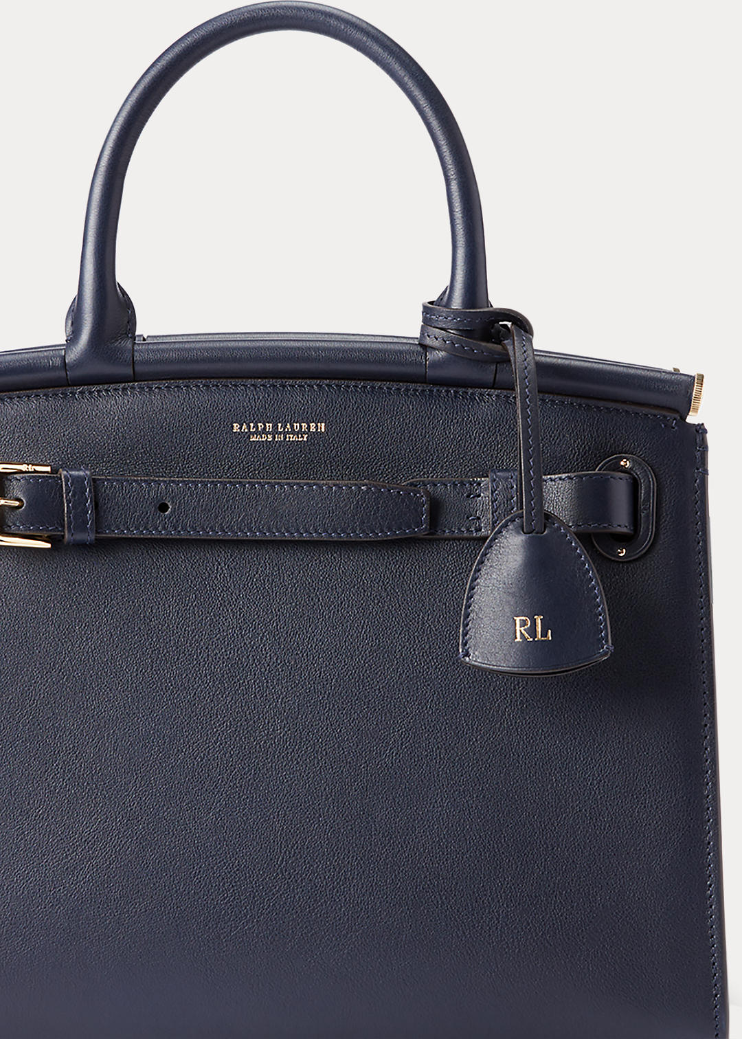 Ralph Lauren Collection Calfskin Medium RL50 Handbag 5