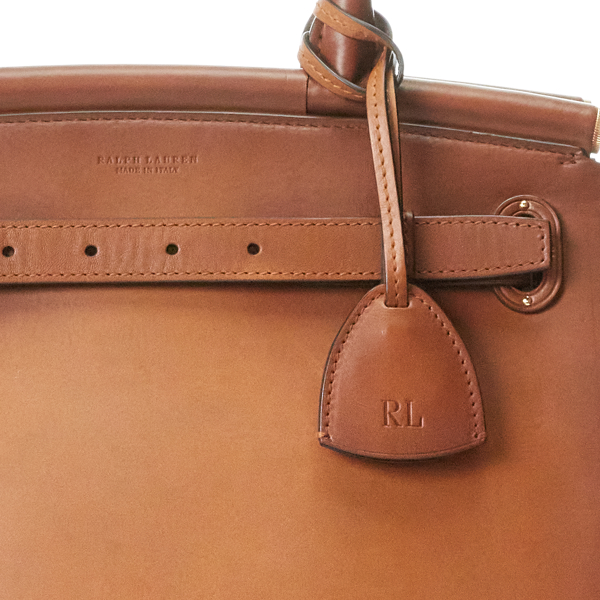 Ralph Lauren Collection Burnished Medium RL50 Handbag 5