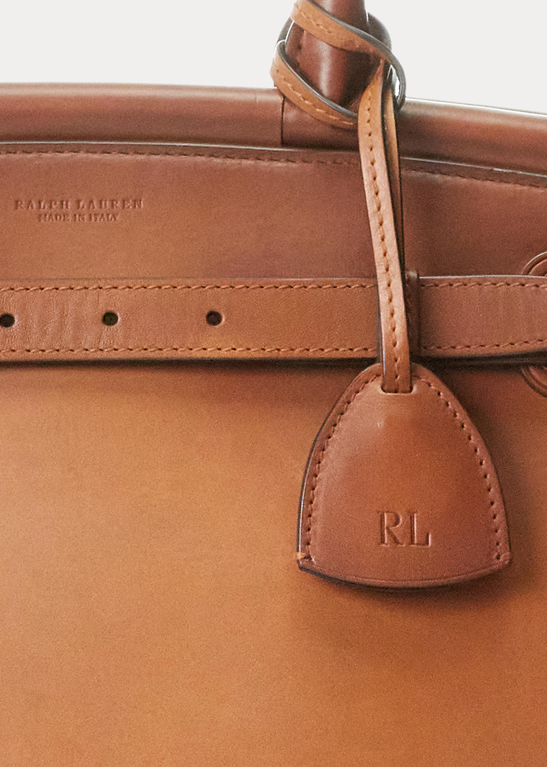 Ralph Lauren Collection Burnished Medium RL50 Handbag 5