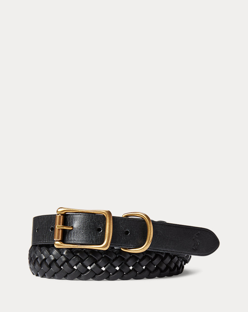 Braided Leather Belt Polo Ralph Lauren 1