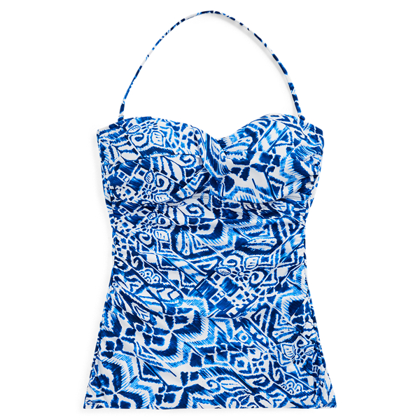 Haut Tankini Torsadé Femme Fanuerg - Débardeur Gainant Col V Sans Bas