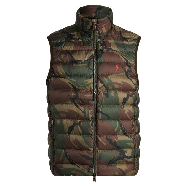 Ralph lauren outlet camo gilet