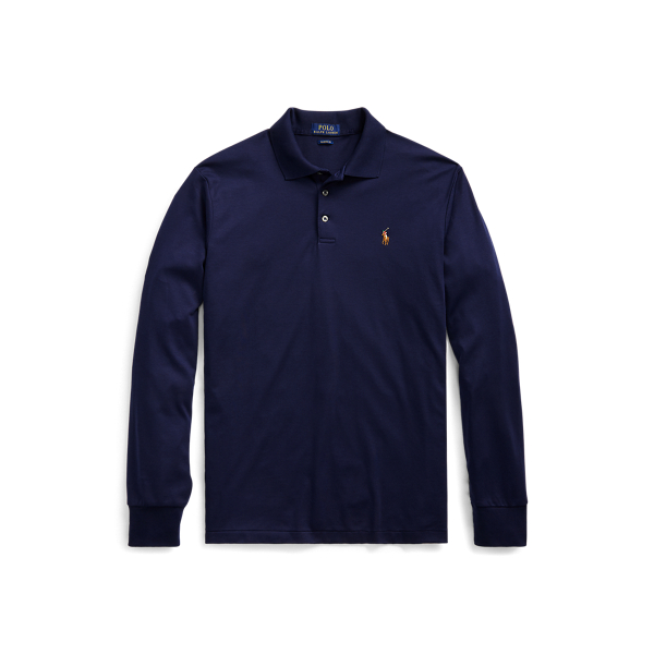 Classic Fit Long-Sleeve Polo Big & Tall 1