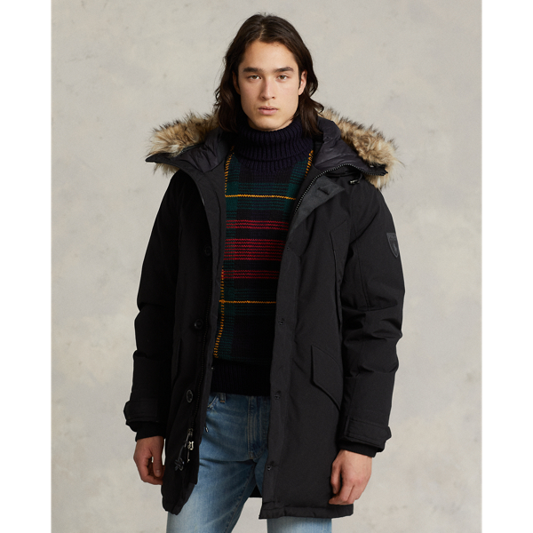 Faux-Fur-Trim Down Parka Polo Ralph Lauren 1