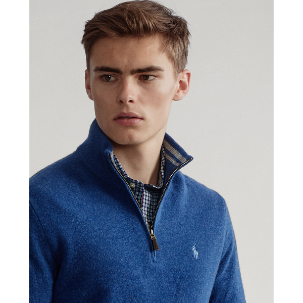 Wool-Blend Quarter-Zip Sweater Polo Ralph Lauren 1