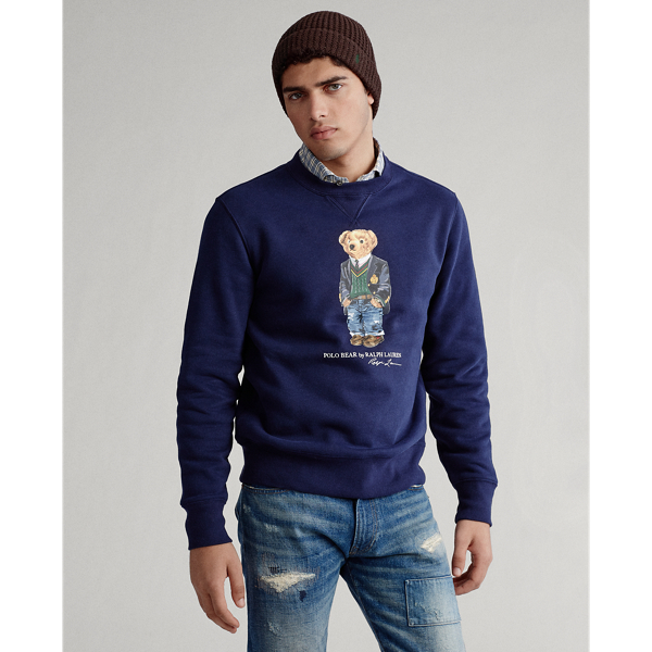 Preppy Bear Fleece Sweatshirt Polo Ralph Lauren 1