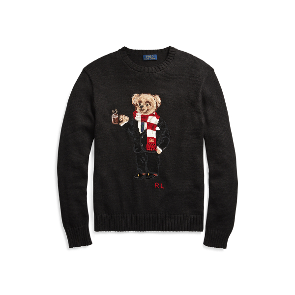 Pull ourson au chocolat pour homme Ralph Lauren BE