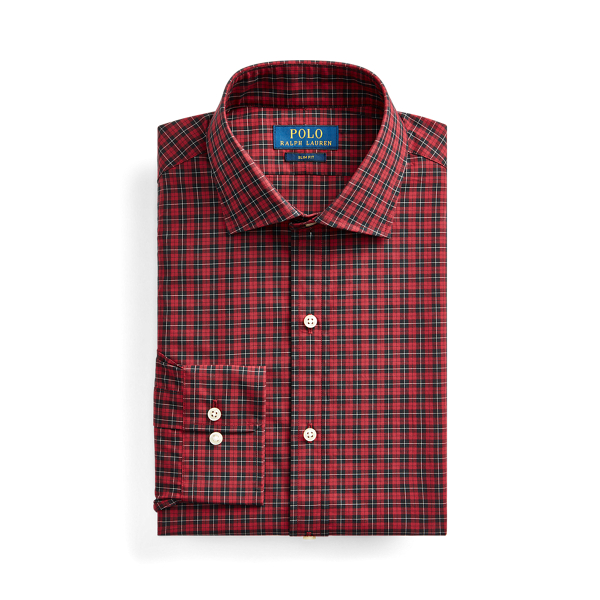 Slim Fit Tartan Shirt Polo Ralph Lauren 1