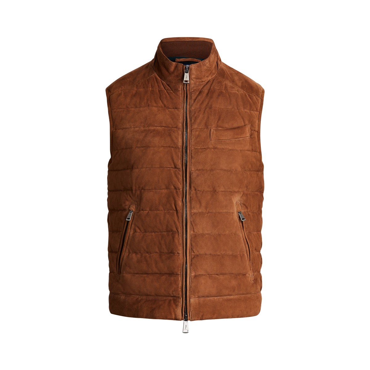 Polo suede deals vest