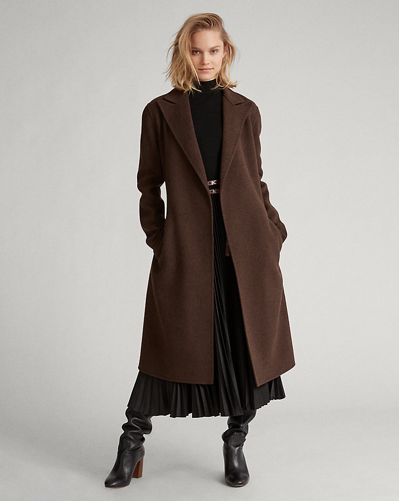 Wool-Blend Wrap Coat Polo Ralph Lauren 1