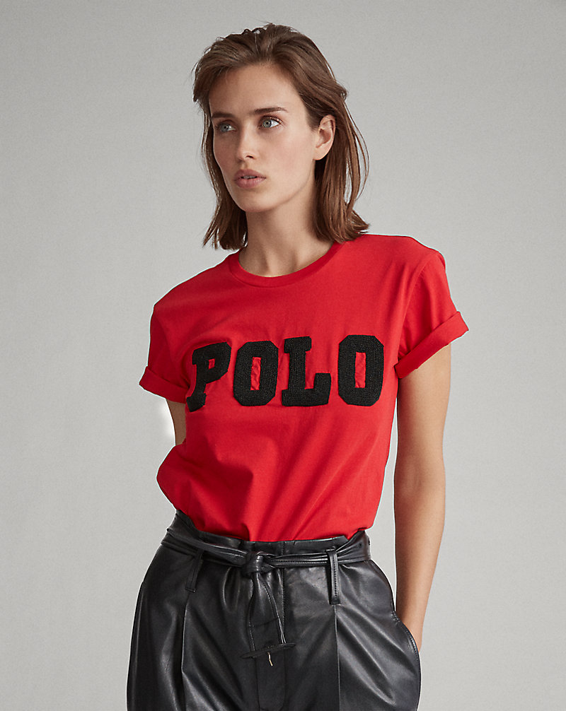Camiseta con abalorios Polo Big Fit Polo Ralph Lauren 1
