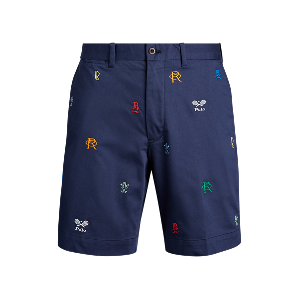 Ralph lauren embroidered shorts 2025