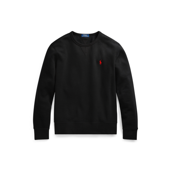 Black fleece sweatshirt sale