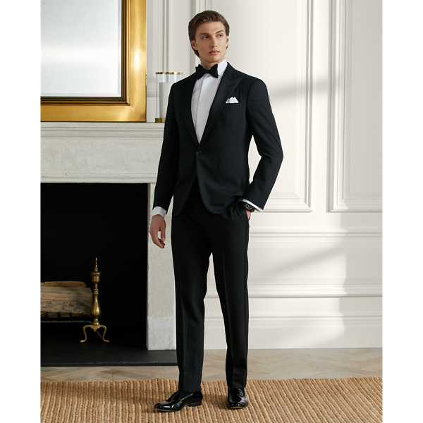 Gregory Hand-Tailored Wool Peak Tuxedo