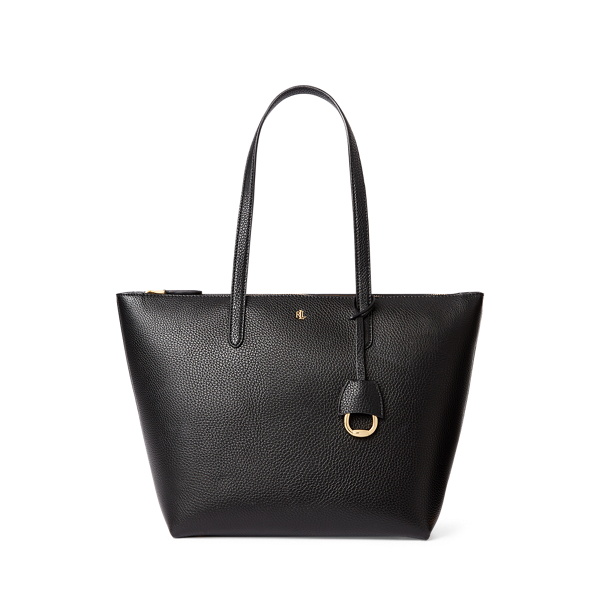 Faux-Leather Medium Keaton Tote